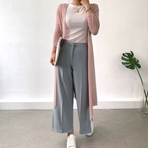 네모샵 데일리 썸머 7부소매 루즈핏 쿨니트롱 샤이닝 가디건