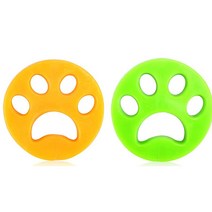 먼지실리콘 빨래먼지 강아지털 고양이털 먼지흡착 제거 세탁볼 4P, 4P 1세트(색상랜덤)