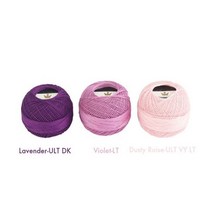 Rhapsody 사이즈 80 이집트면 크로셰 니트 태팅 스레드 레이스 10 그램 184 야드 봄 마카롱 23 색, 05 11 04, size 80