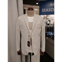 SAP BG *신상품 70%* 면 서커 원단으로 고급스러운 코튼 서커 스판 자켓 MNJK23462 01(연회색)