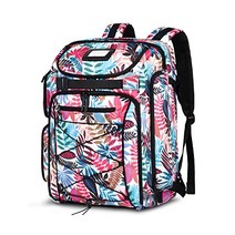 FIXITOK 스키 부트백 백팩 60L 방수 여행 스노우보드, Jungle white
