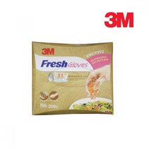 국산 3M Fresh Gloves 200ea 위생장갑비닐장갑, 1개