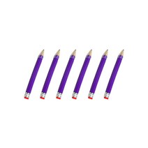 6개입 1팩 인싸 아이템 갑스타 대왕연필 학용품 어린이용품 어른이아이템, 보라색만1팩(6개입)