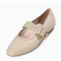 여성 컴포트 구두 8D51 베이지색