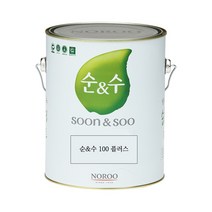 친환경 벽지 벽면 페인트 무광 노루페인트 순앤수100 4L, 1개, 그레이 블루