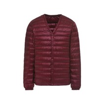 NewBang- 남성 다운 재킷 울트라 라이트 다운 재킷 남성 슬림 방풍 휴대용 V 넥 경량 코트 종이호일