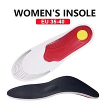 근저족막염 깔창 정형용 신발 패드 스니커즈용 메모리폼 쿠션 평발 발바닥 아치 템플릿 삽입 정형외과