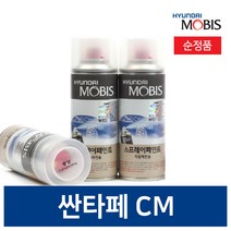 현대모비스 싼타페CM 카페인트 붓 차랑용스프레이 투명 블랙 화이트 1개, 스프레이, 4F/3M
