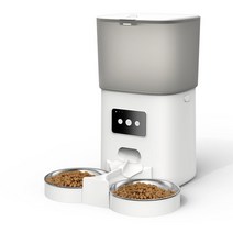 6l tuya app smart pet feeder cat and dog food 자동 디스펜서 vortex slow food with timing 녹음 원격 제어 먹이기, 당신의 제어 피더