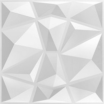 30x30cm 하우스 혁신 3D 벽 패널 자기 접착 스티커 벽지 방수 타일 천장 거실 욕실, 01 A_02 Bright white-1 Piece