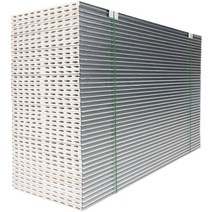 샌드위치판넬 난연 징크강판 조립식 단열보드 패널, 흰색