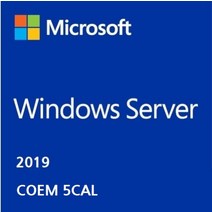 [마이크로소프트] Windows Server 2019 USER CAL [COEM(DSP)/5CAL 추가용/영문]