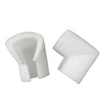 모서리보호대 500개 완충재 전자제품 보호스틱 쿠션, 두께 10mm 홈 45mm 500개