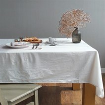 아트박스/보웰 빈티지코튼 테이블클로스6인, 데님그레이, 옵션선택