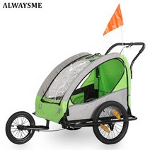 자전거트레일러 자전거캐리어 수레 삼둥이 송일국 자전거 바퀴 애완견 유모차 푸시 카트, 없음