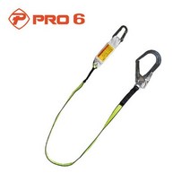 안전벨트연결 안전고리줄 스틸 큰고리 웨빙 쥠줄 낙하방지 mart_001207, 대구경 웨빙죔줄