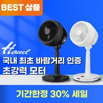 한일 저소음 에어 써큘레이터 서큘레이터 980RDC, 블랙