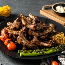 무등산식당 국내산 마늘숙성 양념 쪽갈비 등갈비 돼지갈비 구이, 1개, 500g