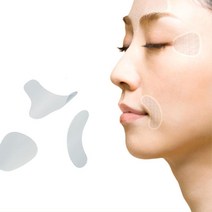 눈가주름 팔자주름 방지 붙이는 패치3종 주름완화 이미용소품 얼굴패치 얼굴관리 이마주름 페이스소품, 1개