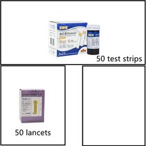 Xinshu 헤모글로빈 검출기 홈 HB 시험지 #, 01 50 test strips