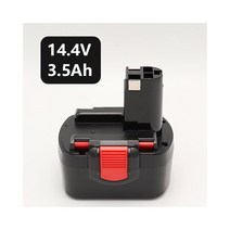보쉬 호환 충전기 배터리 7.2v9.6v12v14.4v 충전식 핸드 드릴 전기 스크루 드라이버 GSR12-2 배터리에 적합, 14.4v 3.5Ah(3500mAh)