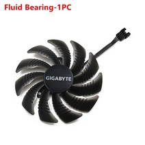 그래픽카드 88MM T129215SU PLD09210S12HH 4Pin 기가 바이트 GTX 1050 960 RX 470 480 570 580 그래픽 카드, 01 Fluid Bearing-1PC