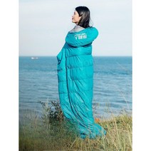 침낭 네이처하이크 겨울 백패킹 동계 이불 캠핑 차박 덕다운 구스, P. P.블랙-1500g