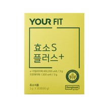 동국제약 효소S플러스 곡물발효 소화효소 추천 30스틱X1박스 식물유래 역가수치 레몬맛, 단품, 단품