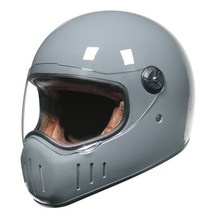오토바이 헬멧 오픈 페이스 thompson full face casco moto 빈티지, 6, m