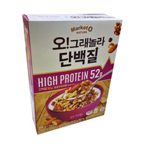 마켓오네이처 오 그래놀라 시리얼 단백질, 275g, 2개