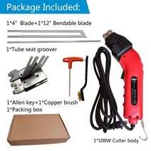 스티로폼 우드락 포맥스 열선 커터기 커팅기 열 전 폴리스티렌 그루빙 머신 휴대용 스폰지, 에게, ks100 소형 그루버