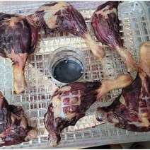 강아지 기호성 간식 생오리고기 목뼈 가슴살 안심 오돌뼈 근위 염통 도가니 혀 대용량, 7.무항생제 오리장각 6p