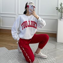 칠아웃 트레이닝 세트 여성용 운동복