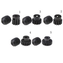 웜기어 베벨기어 톱니바퀴 M1 5mm 11t 13t 15t 17t 19t 피니언 모터 기어 콤보 키트 1/8 Rc 자동차, 02 A2