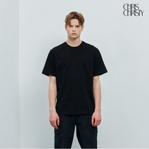 크리스크리스티 크리스크리스티 로고 자수 반팔 티셔츠_KKMASWMOP0406_H2X6
