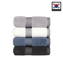 데일리스탠다드 대한민국 프리미엄 호텔컬렉션 수건 5매 30수 코마사 190g 세면타올 고급타올, 랜덤발송 5매