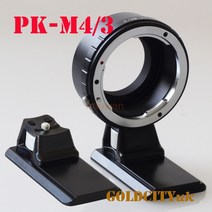 Pentax k pk 렌즈-삼성 NX5 NX10 카메라호환삼각대가있는 마운트 어댑터 링, [3] with long tripod