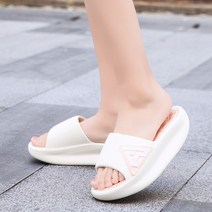 오다리잡는 기능성샌들 실내화 발편한 건강기능신발 다리붓기 쿠션 자세교정 스트레칭슬리퍼 발아치 다이어트실내화, 230, 화이트 핑크 FCB370