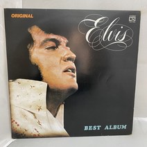 ELVIS PRESLEY LP / 엘피 / 음반 / 레코드 / 레트로 / AA3308
