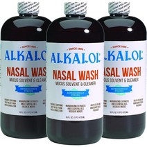 Alkalol Solution Original Nasal Wash 3 Count -16 fl oz, 1개