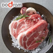 [천삼백케이] [도드람한돈] 도드람한돈 목심 바비큐용 500g (20mm), 단품