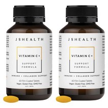 Js헬스 비타민 C + 서포트 포뮬러 60정 Jshealth Vitamin 60 Tablets Kpf 2개