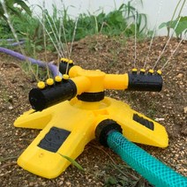 마당 잔디 나무 아파트 정원 자동 회전 급수 관수 스프링쿨러 각도 조절 컨트롤 조절 장치