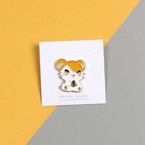 귀여운 햄토리 뱃지 햄스터뱃지