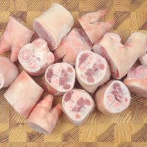 미니족한벌 원형컷팅 절단 국내산 냉동 쫄깃한 돼지족발 콜라겐 듬뿍, 단품