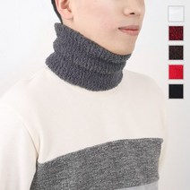 [인콘트로] 극세사 남녀 공용 수면 슬림 넥워머 (INC173), 레드1(3번)