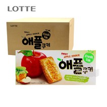 롯데 애플쿠키 박스230gx12개입 1박스 애플쨈 1박스 대용량 대량구매
