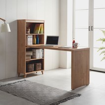 바이올렛퍼니쳐 중고등학생 성인 컴퓨터 책상 책장 C-SET 1200, 엘다
