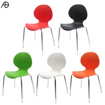 땅콩 의자 식당 대량 업소용 인테리어 편의점 체어, 블랙