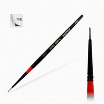 PGM*^몰BABARA 세필 80R-S 00호 미술용붓 도구 미술 세밀한 화방용 품붓 그림 가는 재료^^췤pgm, a^^옵션없슴